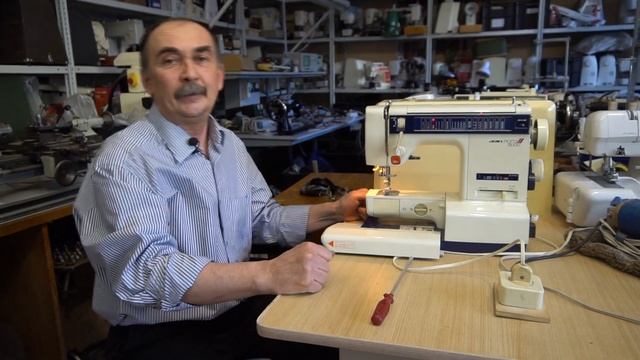 Японка для японцев! - Швейная машина JUKI Flora 5000 смотреть онлайн