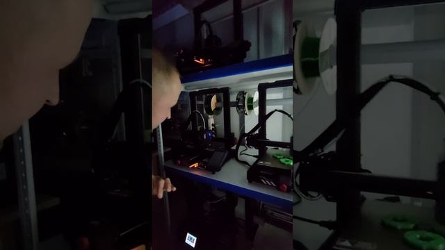 Ночь в студии 3Д печати #3дпечать #3dprinting #3dprinter #3dcxema