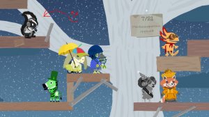 Играю в Ultimate Chicken Horse!