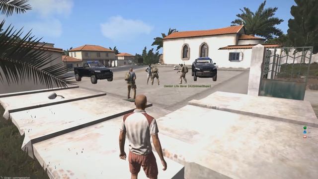 Arma 3-Altis life:  How to get free cars, and cop trolling!