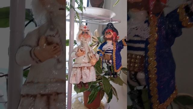 #ватнаяигрушка БАЛМАЛЕЙ И АЙБОЛИТ #игрушкиизваты #леся_из_сказочного_леса #сказочныйлес #калуга #мос