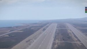 An aircraft takes off backwards only with recoil force[Arma 3]