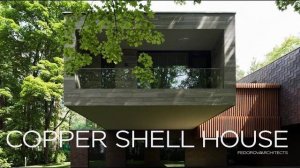 Copper-Shell House by Fedorova Architects