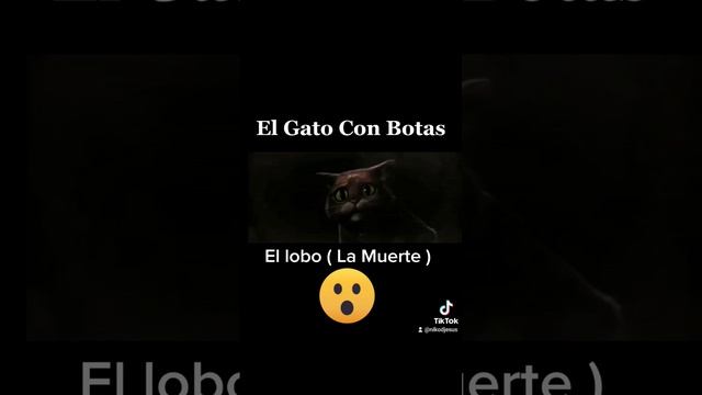 el gato con botas 2 la pelea del lobo( la muerte ) #dreamsworld #antoniobanderas #viral #disney