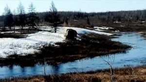 Вездеходы СССР форсируют реки