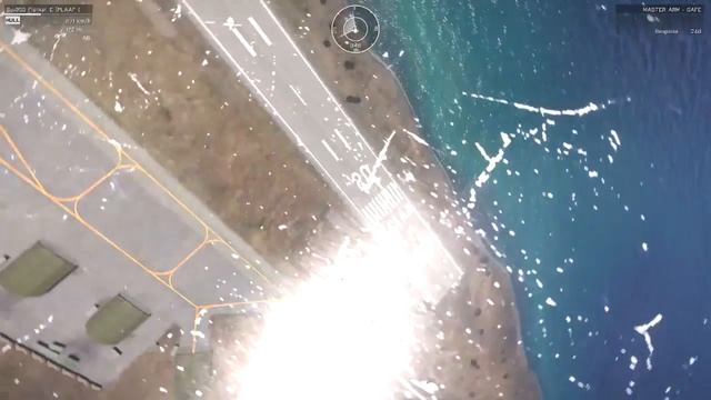 Arma 3 - SU-35 ENGINE OFF LANDING смотреть онлайн