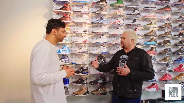 Guy Fieri Goes Sneaker Shopping with Complex смотреть онлайн