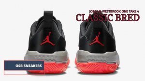 Jordan Brand Debuts Introduces the Jordan Westbrook One Take 4 in a Classic “Bred” Outfit