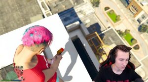 ОН УПАЛ С КРЫШИ! ТРОЛЛИНГ С ШОКЕРОМ ДРОНОМ В ГТА 5 ОНЛАЙН (GTA 5 ONLINE)