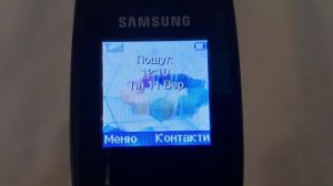 Samsung SGH-C260 | Startup & Shutdown