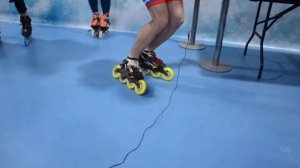Спидскейтинг: возврат ноги