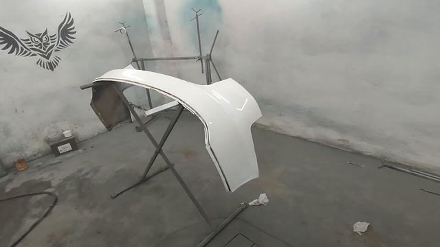 Как покрасить бампер переходом. В переход на пол бампера