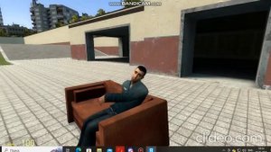 Первая машинима Garry's mod 'сломанный телевизор'