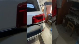 Антихром. TLC 200. Land Cruiser 200. Черный глянец