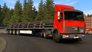 76 / ETS2 1.51 / МАЗ 6422 / Русская сборка / Из Норильска на Алтай через ЕВРОПУ! )))