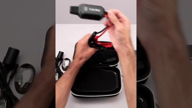 Пусковое зарядное устройство, бустер для аккумулятора смотреть онлайн