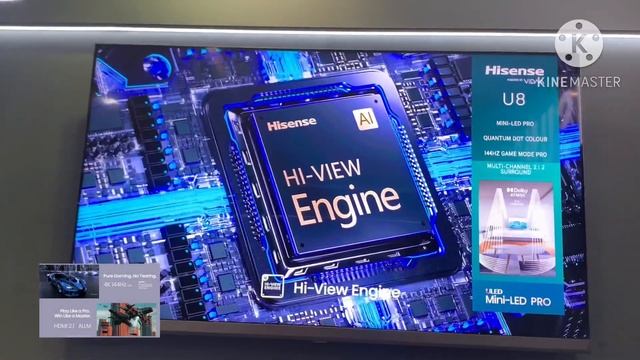 Hisense ULED TV 65U8K Mini-LED Pro 144Hz RR New Model смотреть онлайн