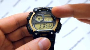 Часы Casio Illuminator AE-1400WH-9A - видео обзор от PresidentWatches.Ru