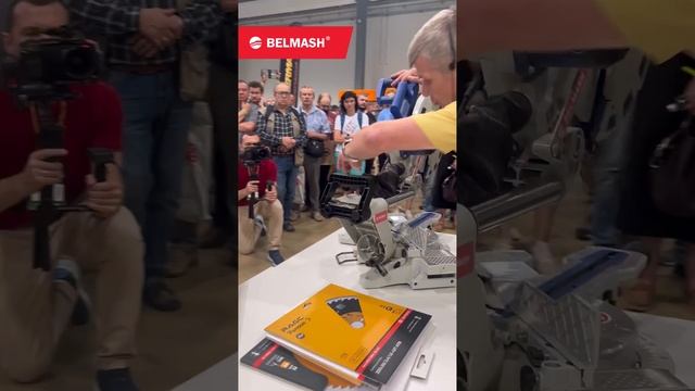 Торцовка BELMASH MS B-305H на мастер-классе от Heartwood смотреть онлайн