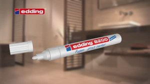 Маркер edding 8200 для затирки плиточных швов