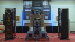 Звучание системы, представленной в зале AVnirvana на  выставке Hi-Fi & High End Show 2024