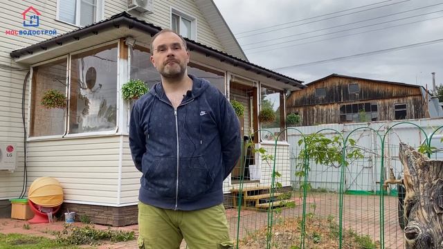 Бурение скважины глубиной 71 метр и обустройство кессоном. Отзыв Константина смотреть онлайн