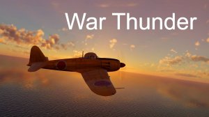 Истребитель A7M1 Reppu сбивает Як-9П, War Thunder, VR.