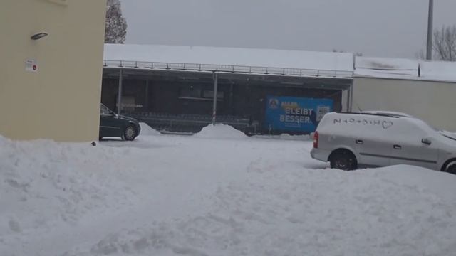 Февральский снегопад в Ганновере. смотреть онлайн
