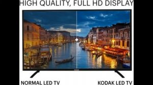 Kodak 124cm (50 inch) Ultra HD (4K) LED Smart TV . Kodak Television Cheapest & Lowest Price