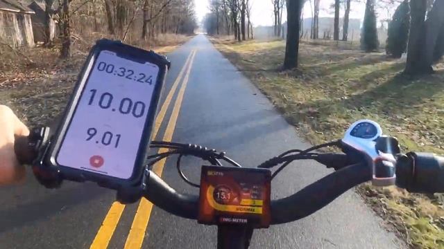 E Bikes for seniors. Cyrusher Kommoda 30 mile e bike ride. смотреть онлайн