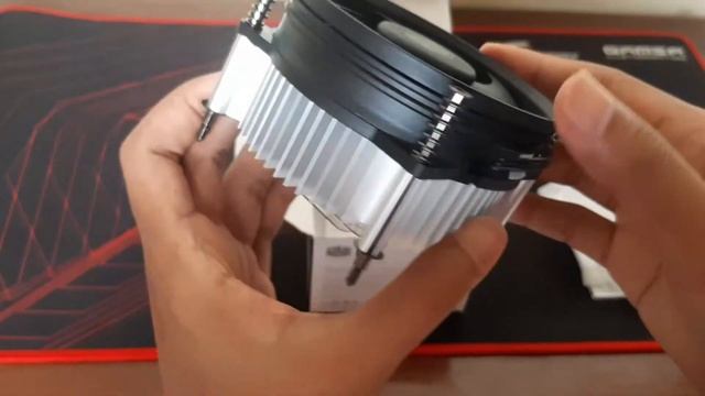 Unboxing HSF Cooler Master i30 Alternatif Cooler Intel LGA 115X & LGA 1200 смотреть онлайн