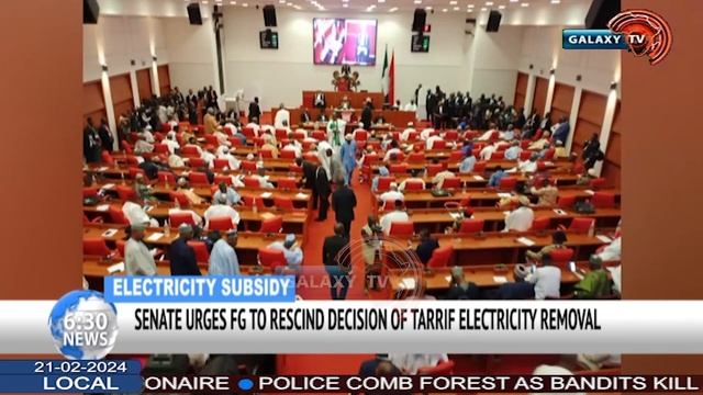 SENATE URGES FG TO RESCIND DECISION OF TARRIF ELECTRICITY REMOVAL смотреть онлайн