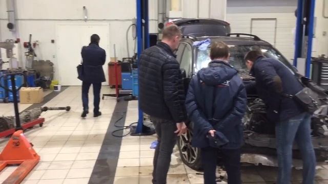 Субару Форестер. ДТП. Дефектовка. смотреть онлайн