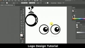 Funny cartoon TV logo design Tutorial || Illustrator logo design tutorial