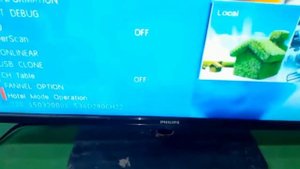 How to open PHILIPS 29" LED TV Service mode/Menu Code.