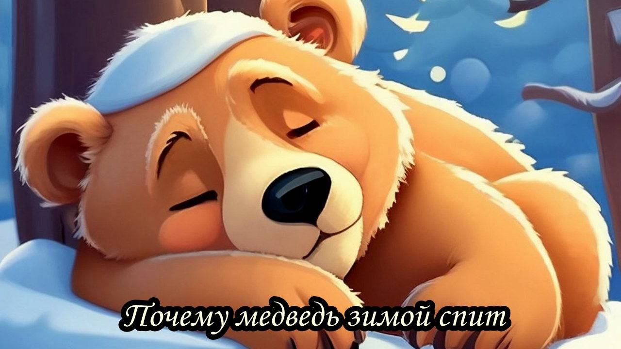 Почему медведь зимой спит