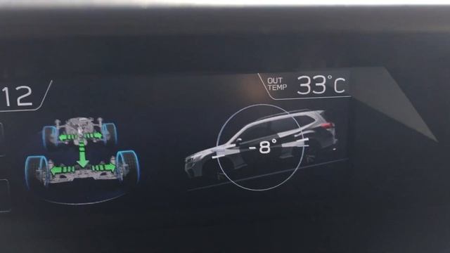 Субару Форестер. X-mode и помощь при спуске. Склон 13% смотреть онлайн