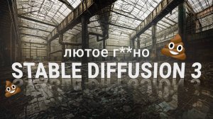 STABLE DIFFUSION 3: первые впечатления | Такого д***ма я не ожидал 😱💩