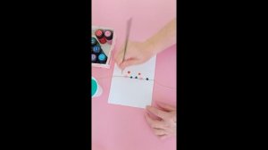 Рисуем дома. Нитки