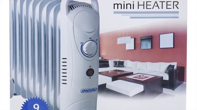 Grzejnik olejowy (9 żeberek) - MS 7805 смотреть онлайн