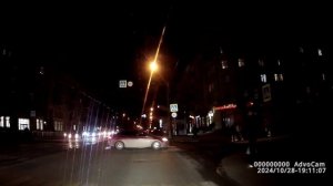 Выехал и встал