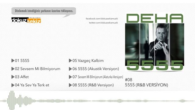 Deha Bilimlier - 5555 (R&B Versiyon) (Official Audio) смотреть онлайн