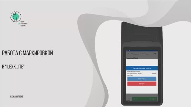 Работа с маркировкой в «ilexx.next» и «ilexx.lite»