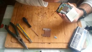 Замена встроенного аккумулятора в видеорегистраторе.