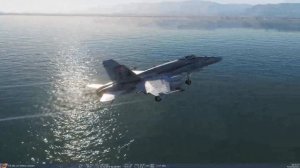 181231 DCS FA-18 1 x Carl Vinson Landing External View