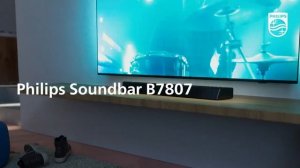 Philips Audio TAB7807 3 1CH Dolby Atmos Soundbar 2023!