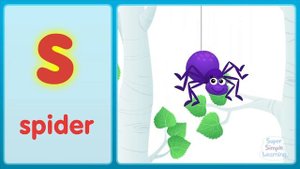 Английские буквы_звуки_The S Song (Lowercase) _ Super Simple ABCs