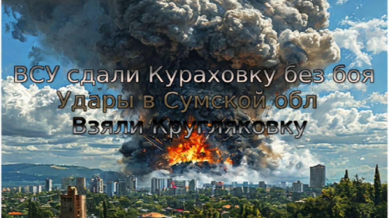 Украинский фронт - Удары в Сумской обл. Взяли Кругляковку Польша Готовит ПВО.  Золотая Нива Пала