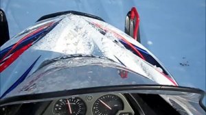 yamaha phazer playing in the snow