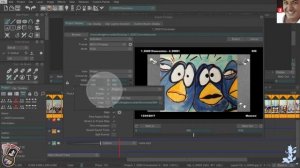 TVPaint (part3) STORYBOARD ANIMATIC karaoke "HOW TO" by "For the birds"